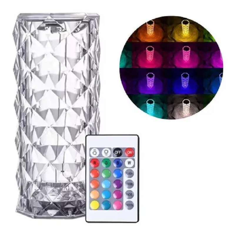 Miniatura 3 de Lámpara de mesa Crystal Led Rgb